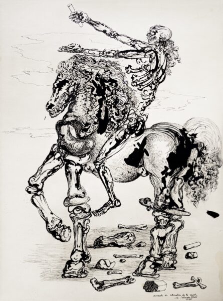 Variante Chevalier de la mort - Dali - Musée des Arts