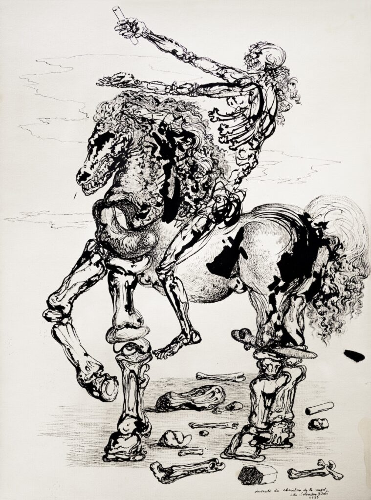 Variante Chevalier de la mort - Dali - Musée des Arts